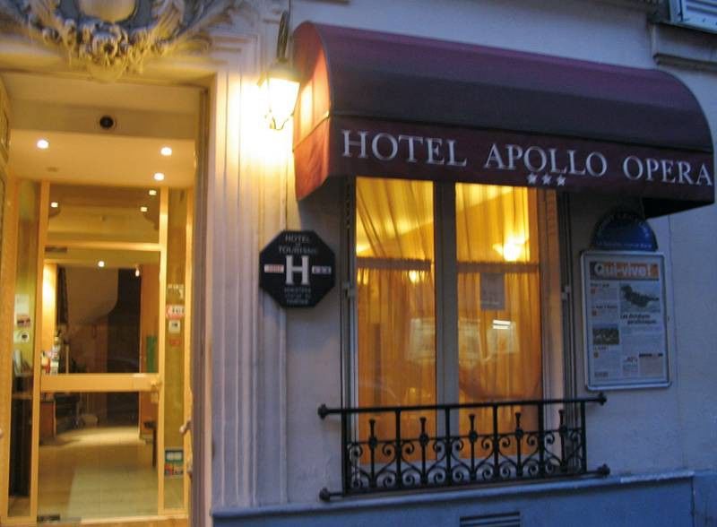 Hôtel Apollo Opéra París Exterior foto